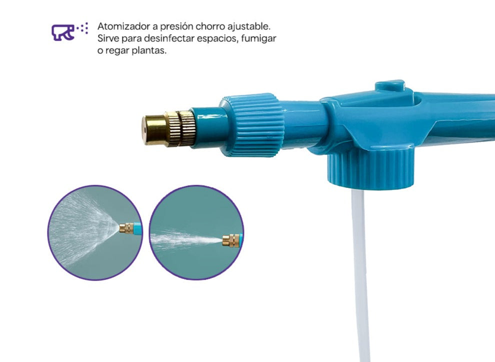 Atomizador portátil compatible con botellas