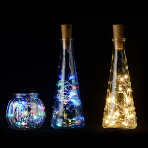 Luces led para botella tipo corcho (2 piezas)