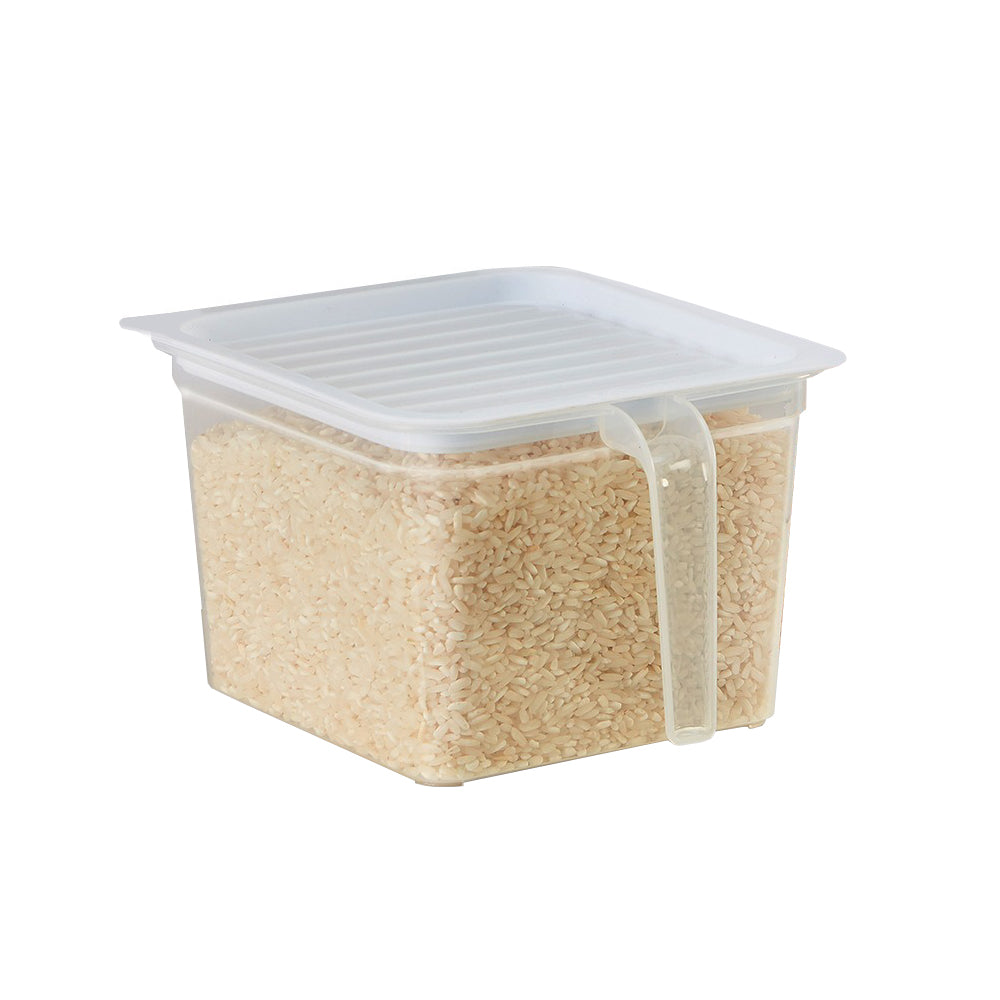 Canastilla con tapa para cocina ideal para granos y cereales.