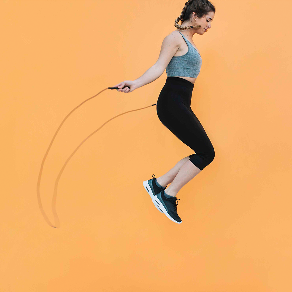 Funda de cuerda de salto profesional para iPhone 15 Pro Lineart Speed Saltar