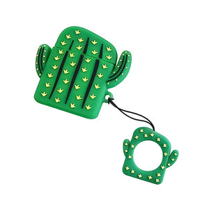 Funda para AirPods 3D de cactus