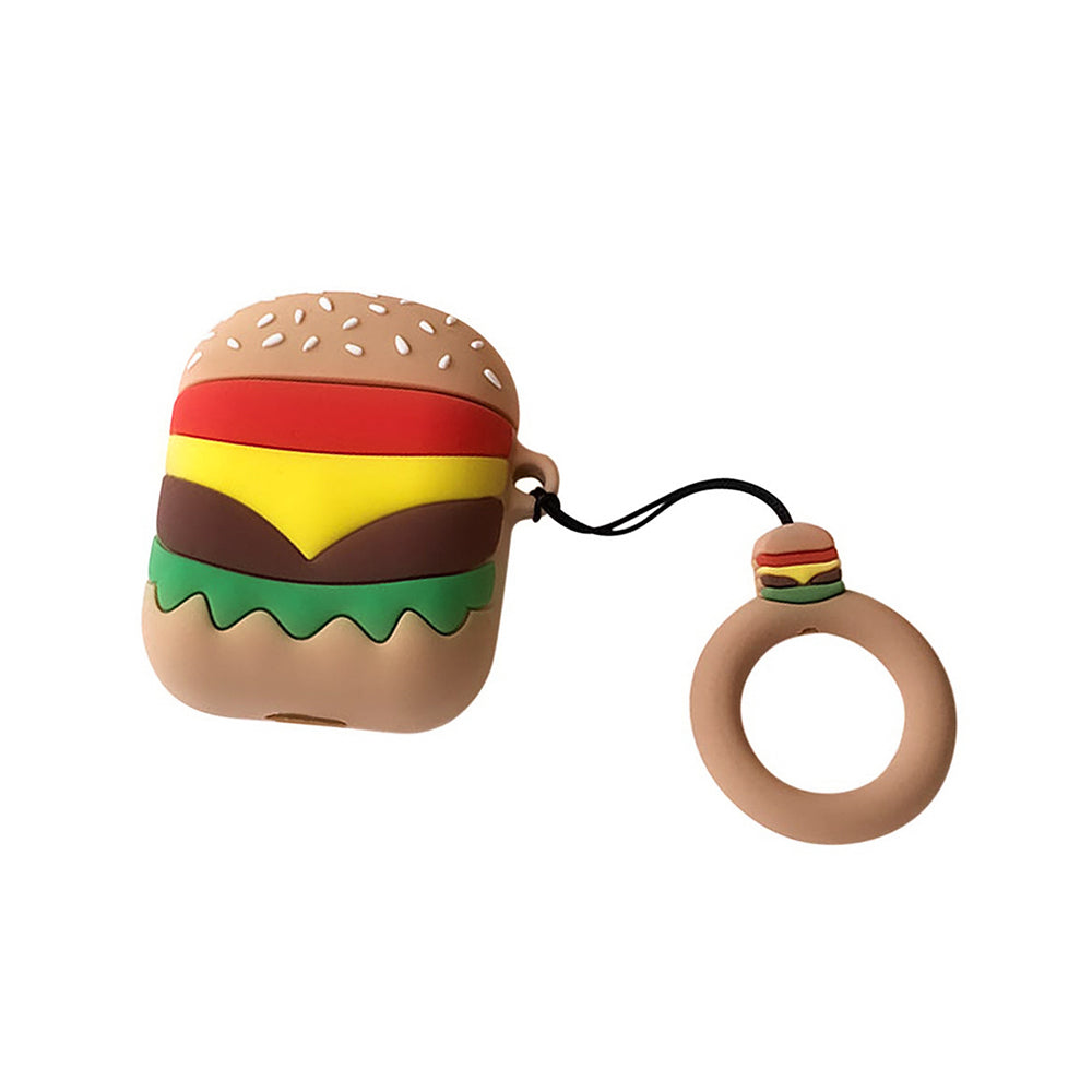Funda para AirPods 3D de hamburguesa