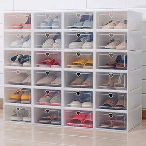 Caja organizadora de zapatos