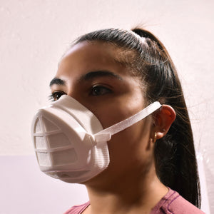 Lentes para protección de contaminantes y mascarilla con filtro