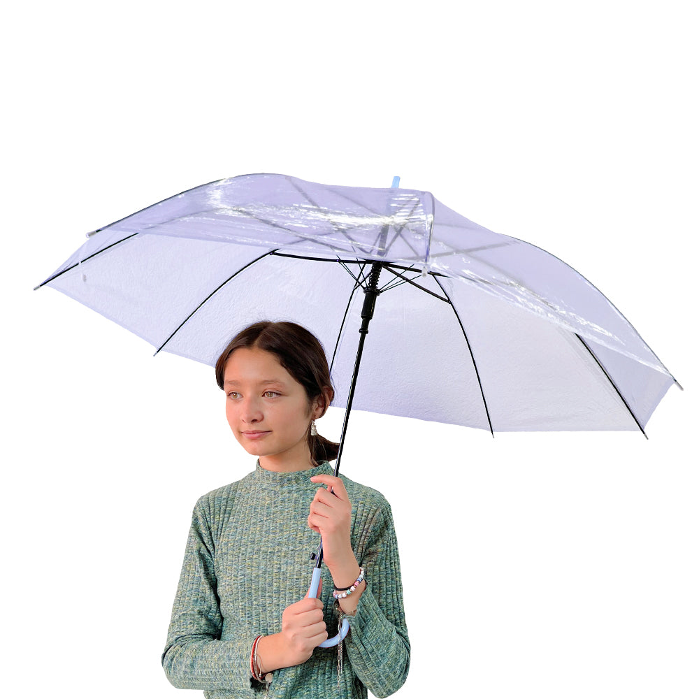 Paraguas traslúcido