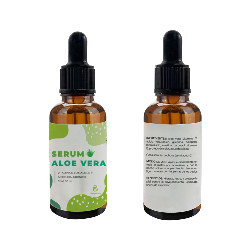 Serum hidratante con Aloe Vera